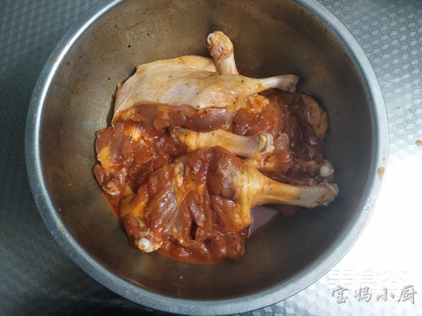 蜜汁黑椒烤鸭腿