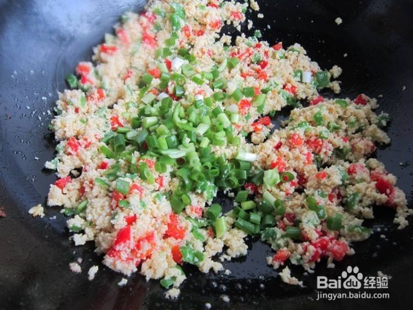 豆渣鸡蛋花做法