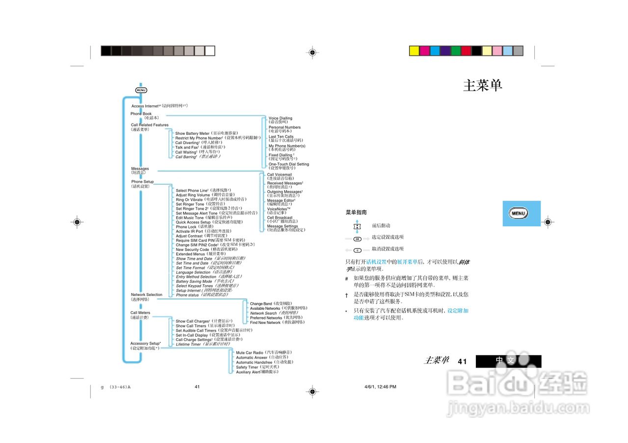摩托罗拉LF2000手机使用说明书:[5]