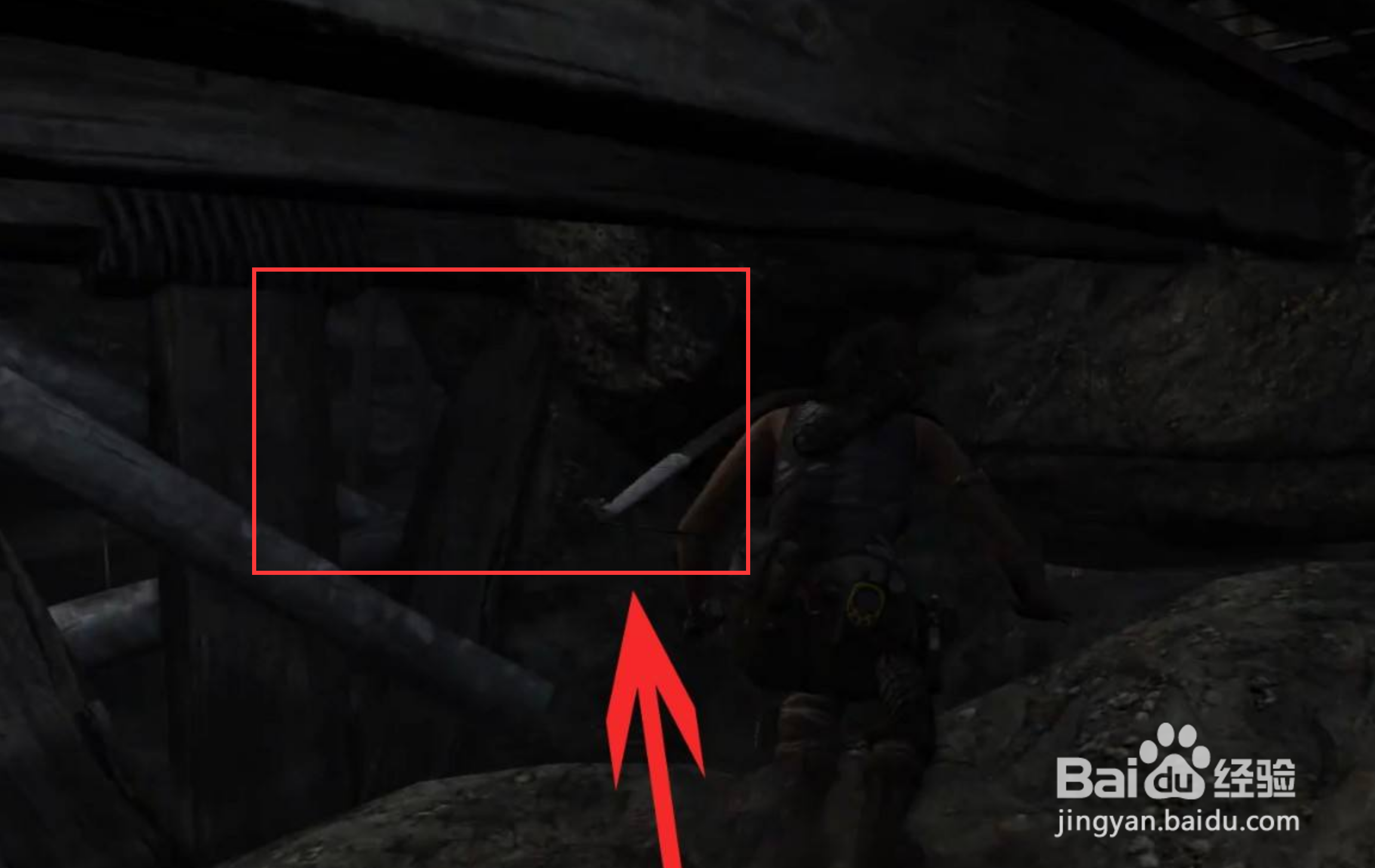 【古墓丽影9】第一关怎么推开铁笼