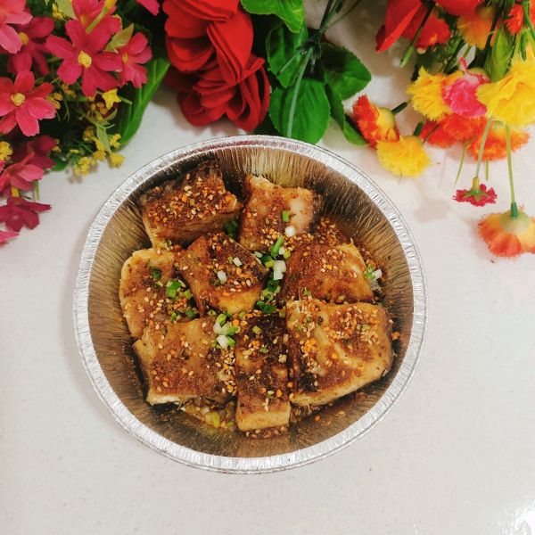 空气炸锅烤腊鱼