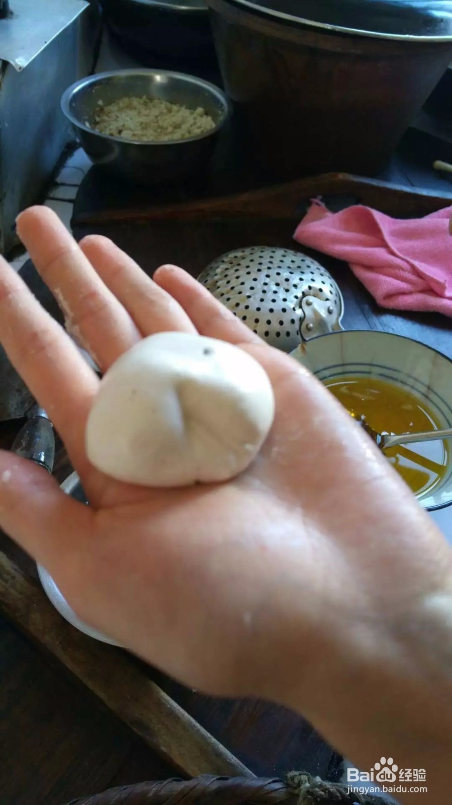 芝麻馅儿糯米餜怎么做?