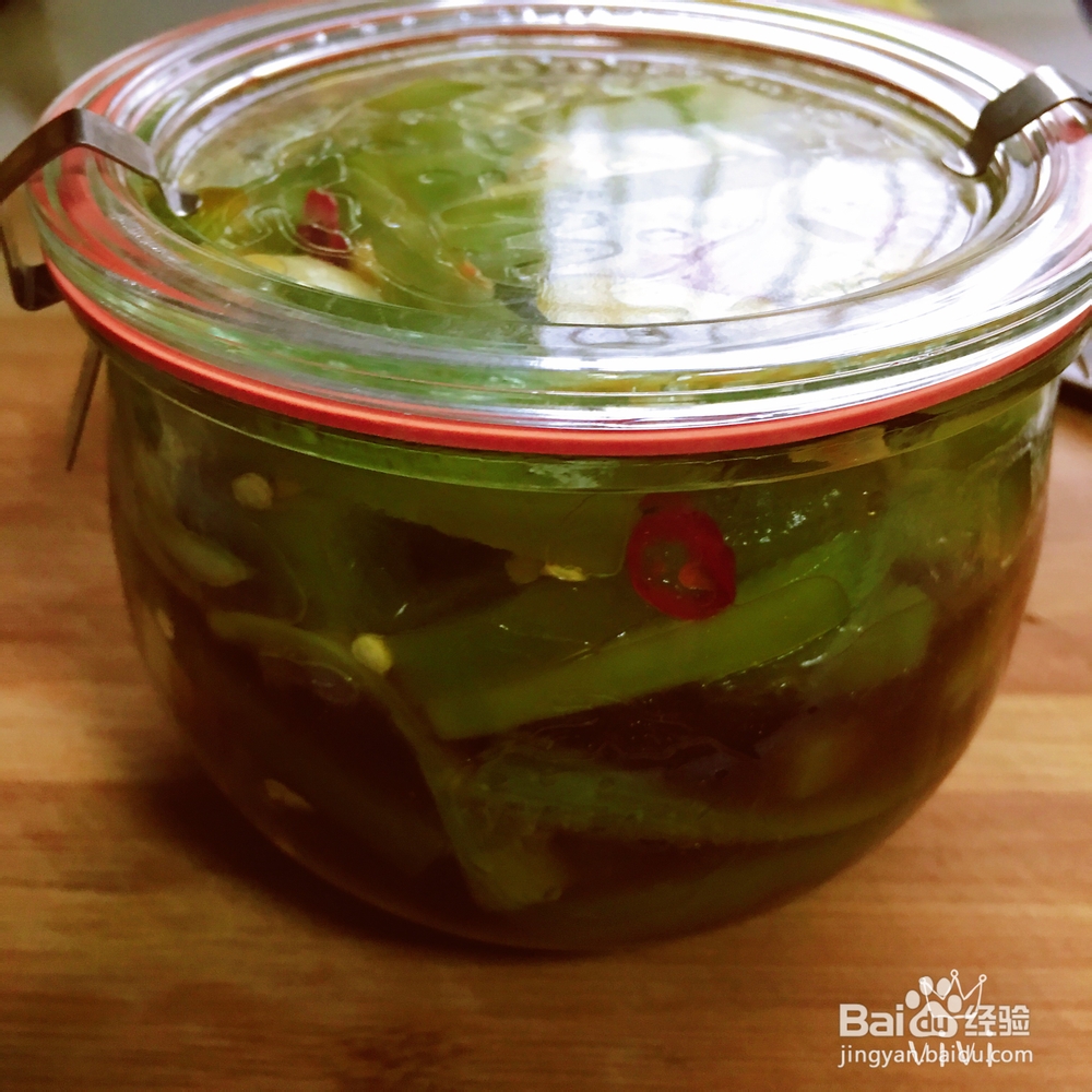 心心念念的凉拌莴笋