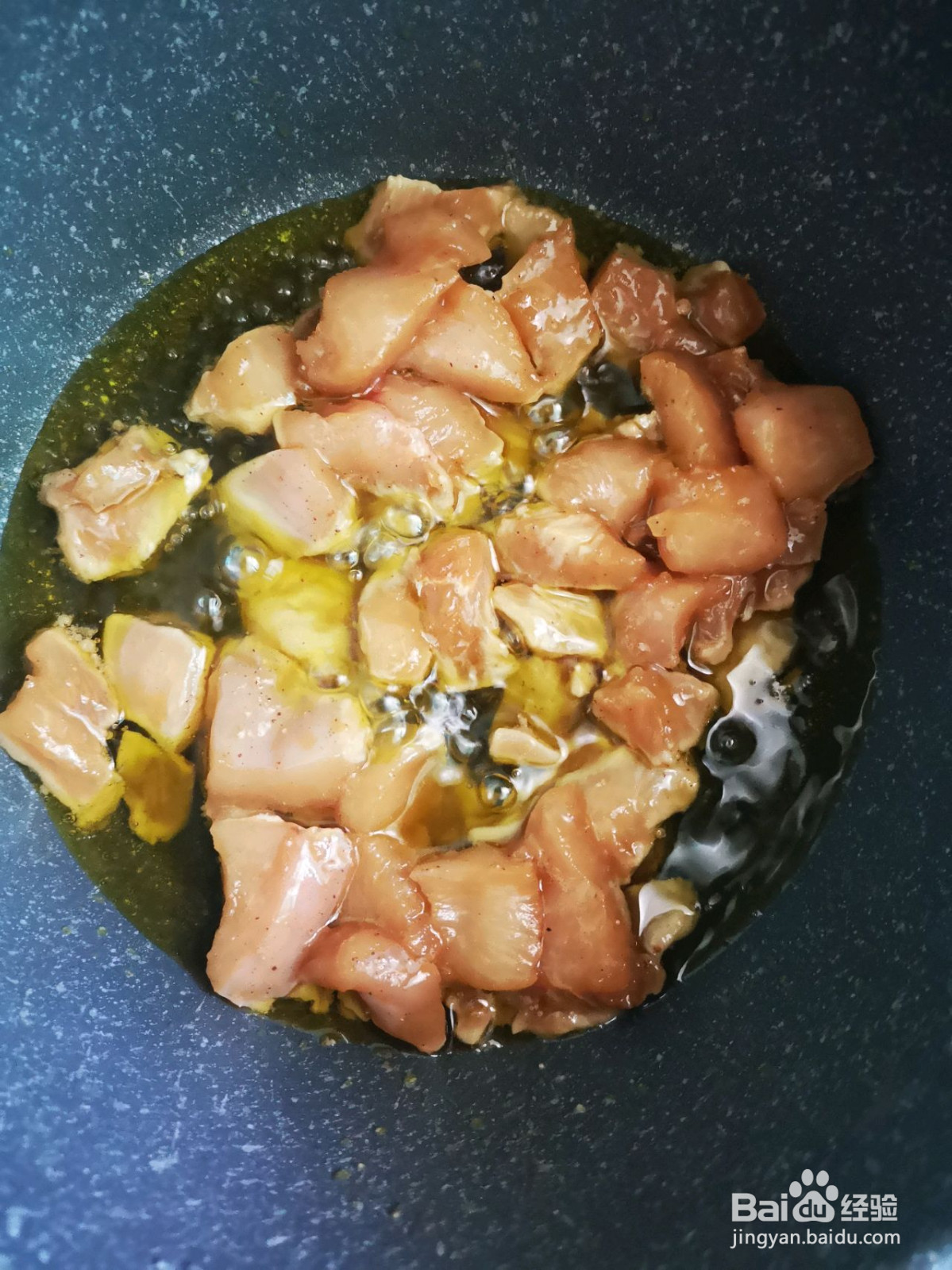 大口吃肉辣子鸡胸肉丁的做法