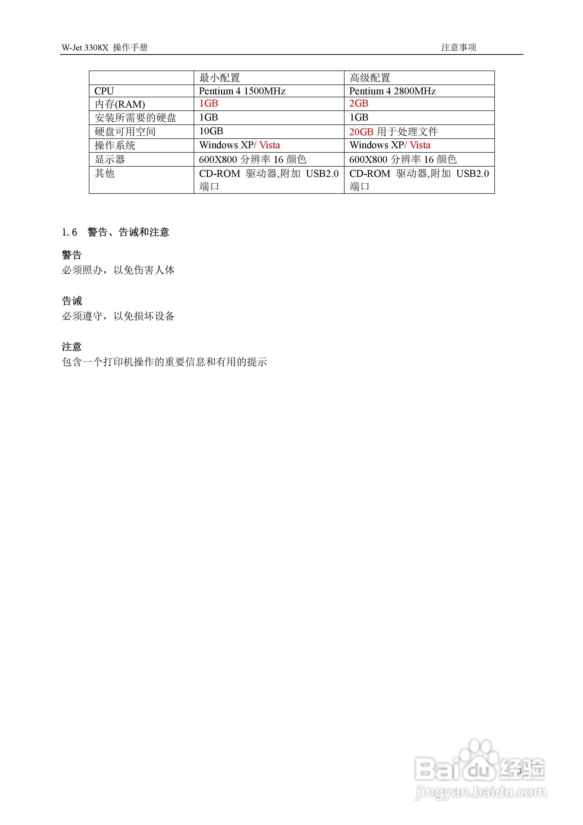 standwell W-Jet 3308X型喷绘机操作手册:[1]