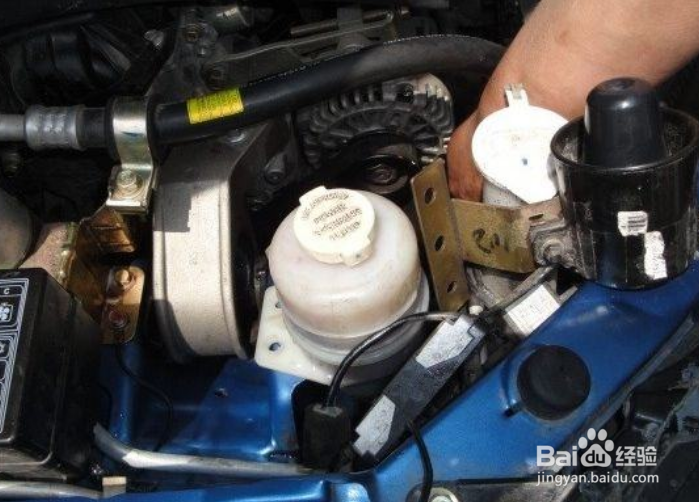 哈弗h6转向助力油壶怎么拆