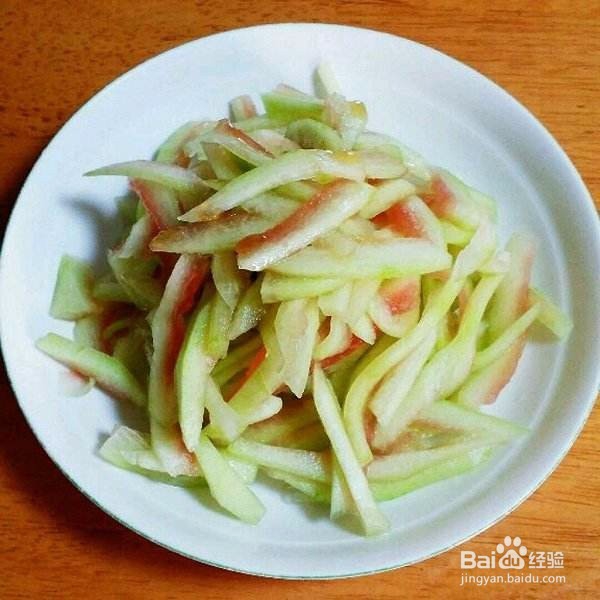 这个水果的皮不要扔夏天的神器