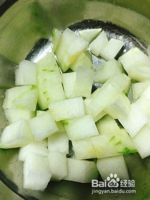 可口的酸甜番茄冬瓜