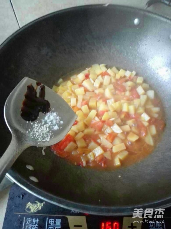茄汁土豆的做法