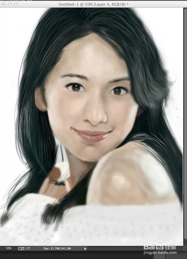 如何快速简单的绘制出琴女原画