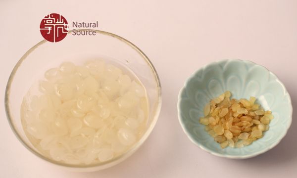 皂角米桃胶红枣炖奶