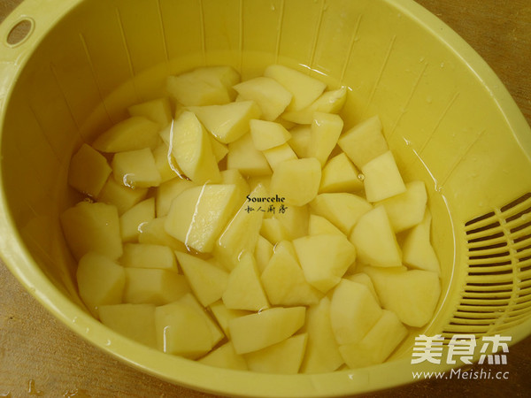 椒盐土豆块的做法