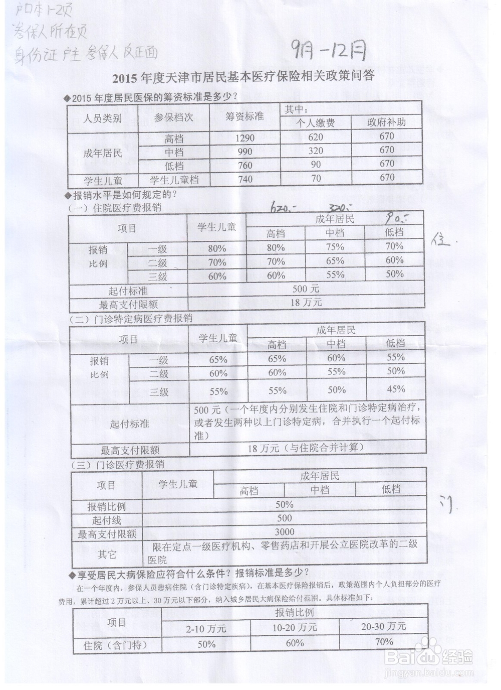 普通无业城镇居民也可以上医保