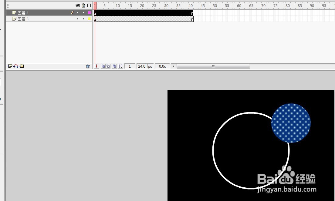 flash制作一个线条在转圈效果