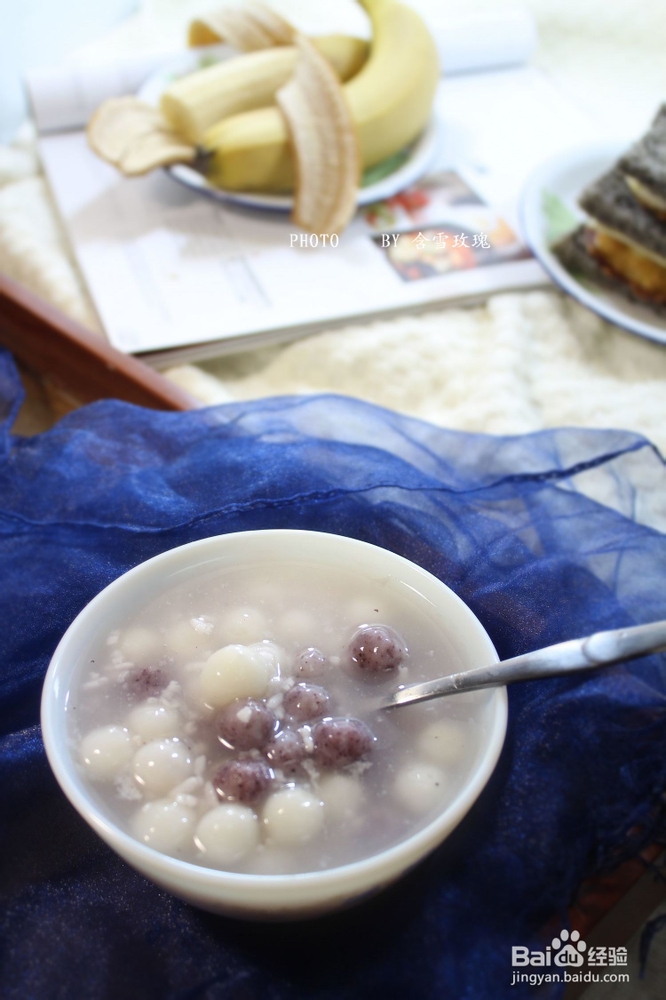 怎么做汤圆更好吃——双色酒酿汤圆