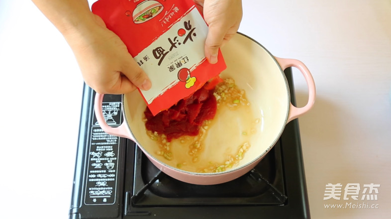 红果家菜谱之茄汁疙瘩汤