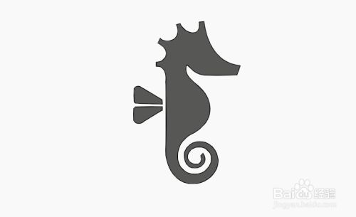 9快速设计海马图标简图模型