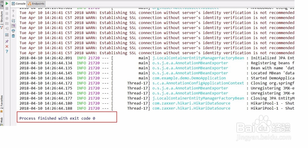 SpringBoot访问mysql(JPA方式)入门