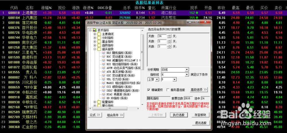 如何选股(同花顺)