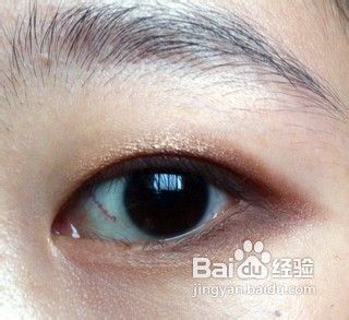 小内双的眼睛如何画日常妆