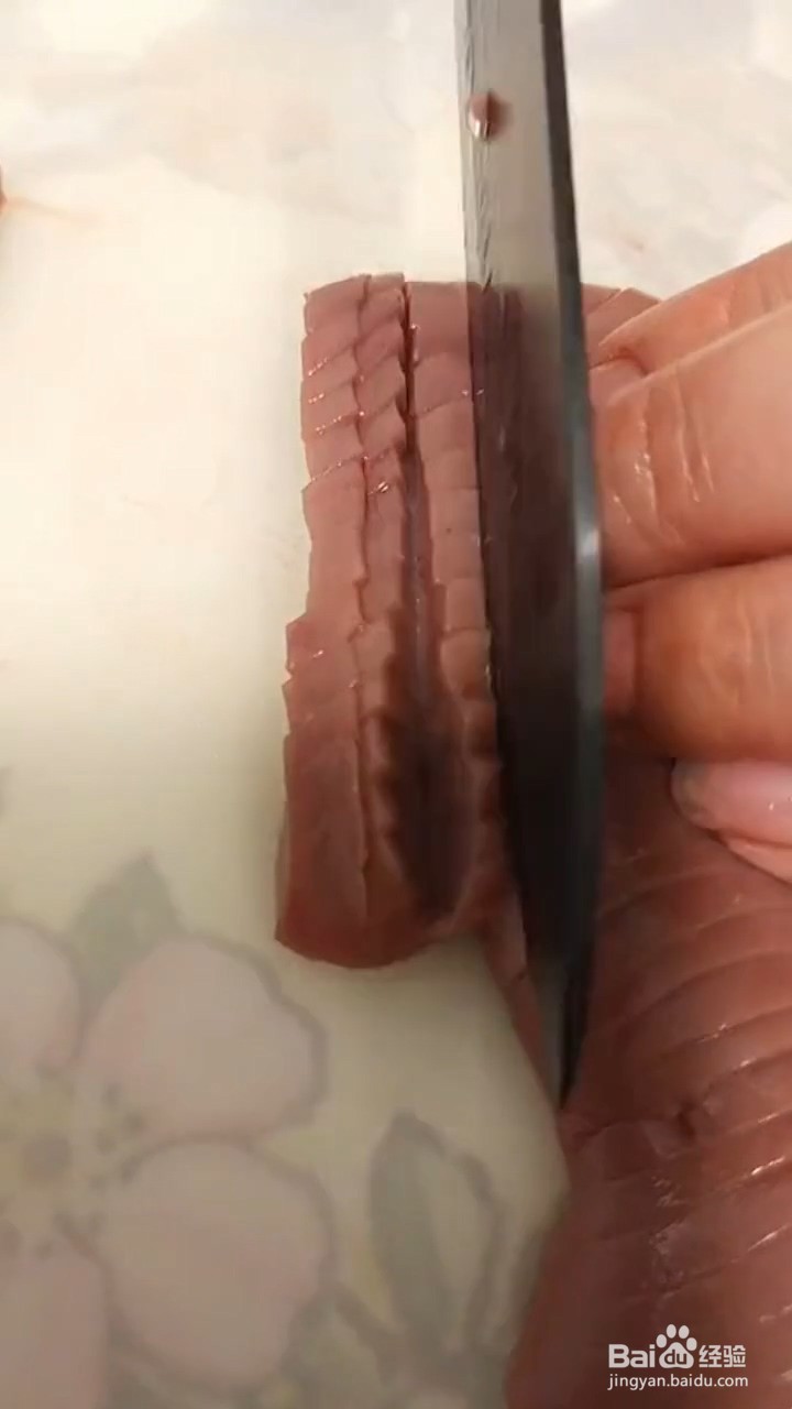 如何自制美味好吃的酱汁腰花辣椒