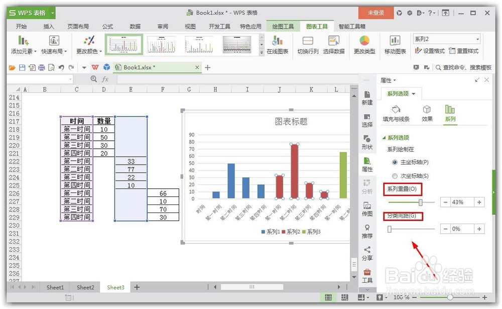 Excel柱状图怎么分颜色表现出来?