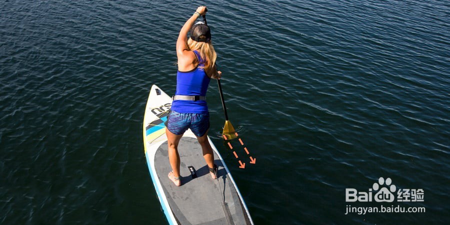 SUP桨板教学之桨板划桨技巧