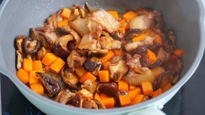 闽南咸饭制作过程