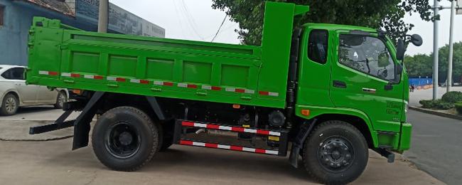 凯马绿色自卸货车图片能上蓝牌么