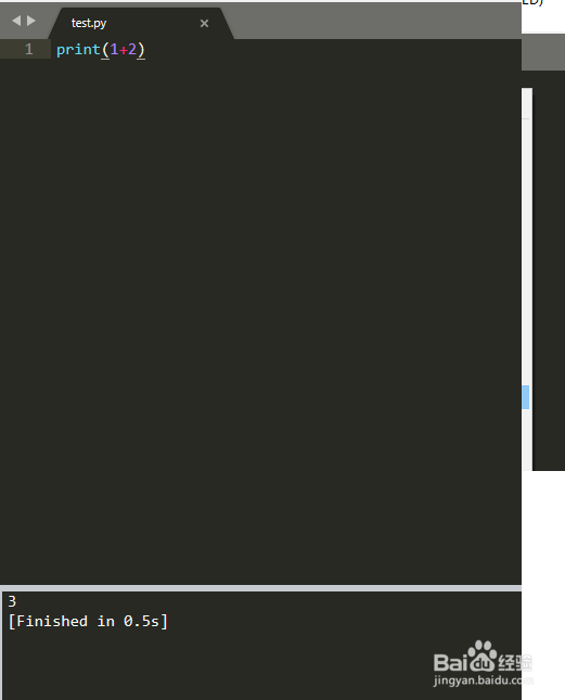 sublime配置python环境