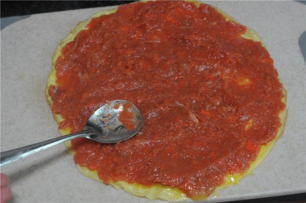 玉米渣花生粥胡萝卜鸡蛋卷