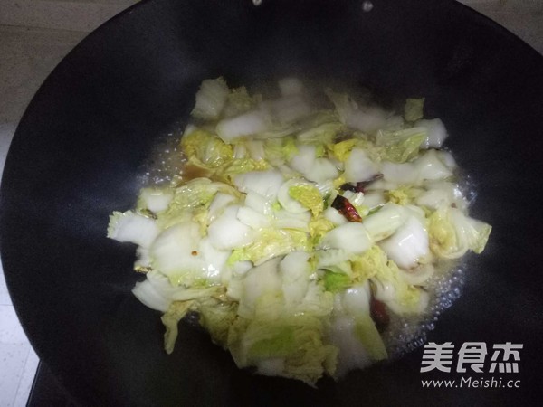 醋溜白菜的做法