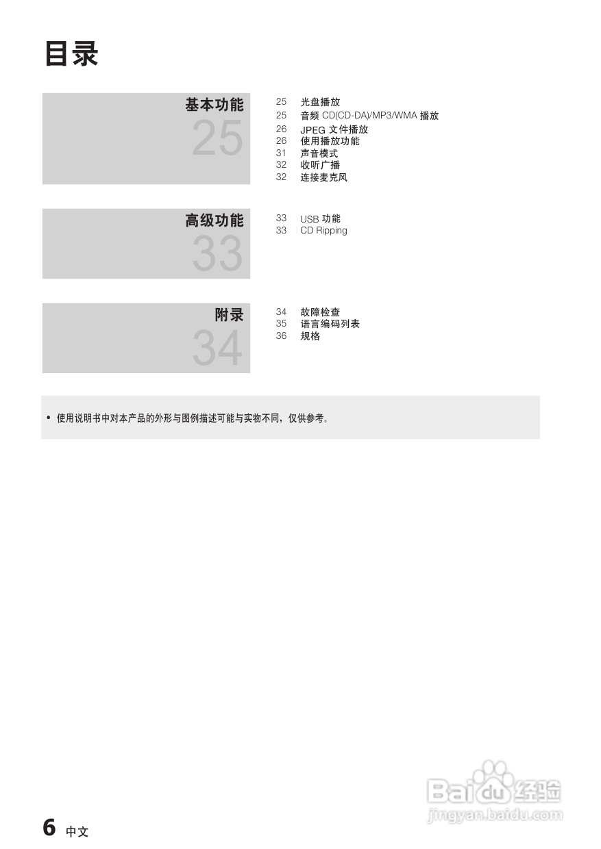 三星HT-C330家庭影院使用说明书:[1]