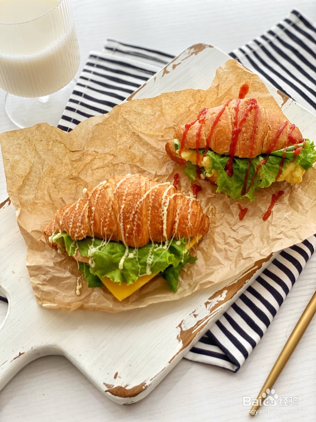 可颂三明治怎么做