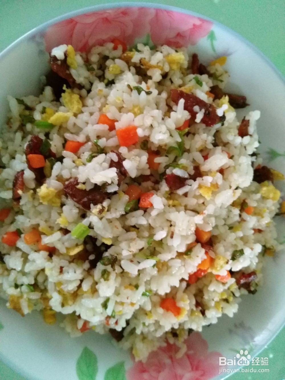 家常炒米饭的做法