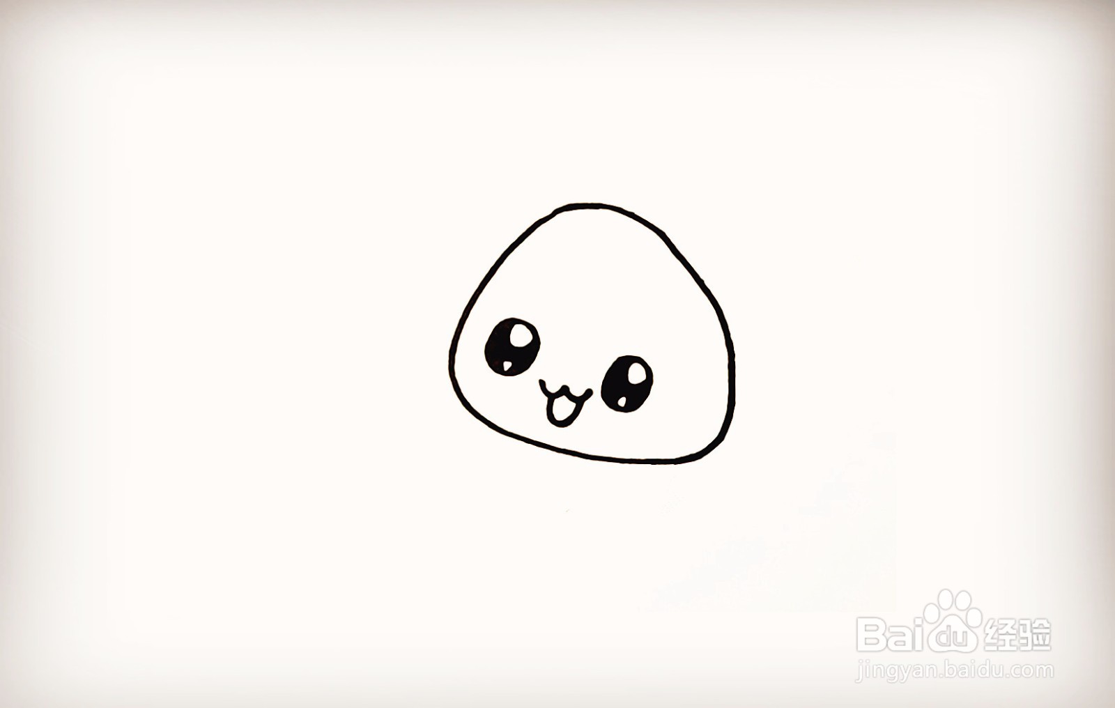 如何画可爱的小白兔