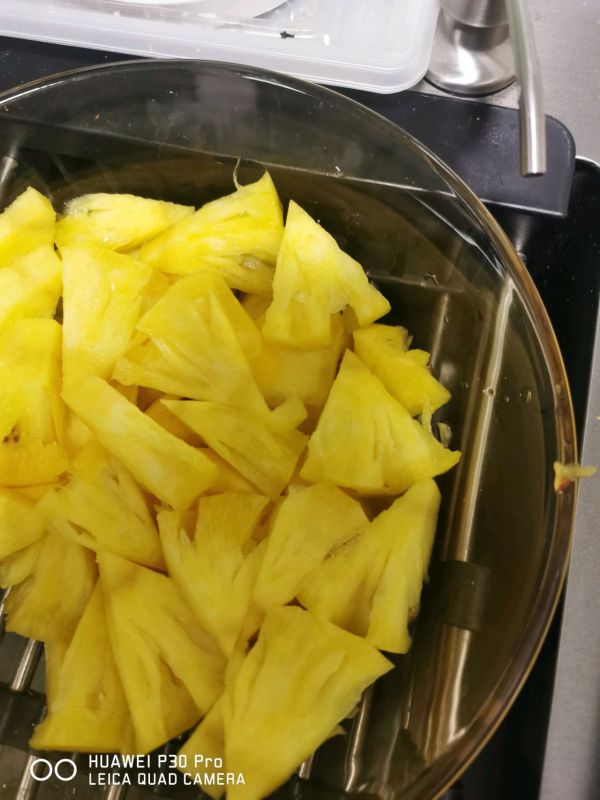 学校食堂经典菜～菠萝鸡片