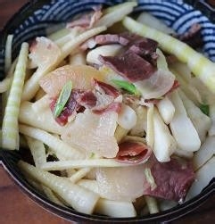 火腿焖笋的食用做法