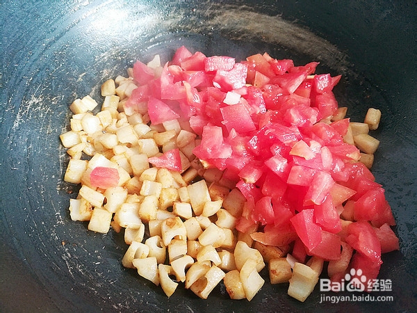 酸辣藕丁的做法