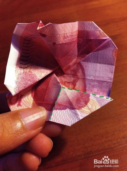 玫瑰花的折法:如何用钱折玫瑰(组图全说明)