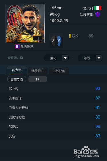 FIFA OL3新版AC米兰球员推荐(主力上篇)