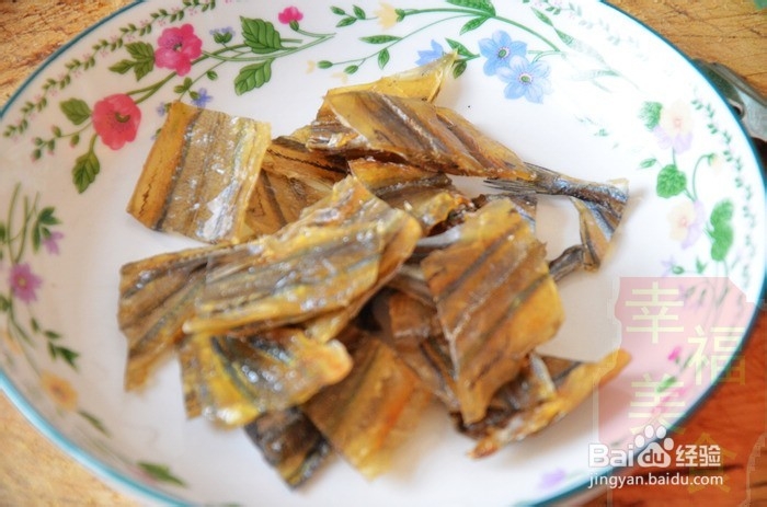 下饭菜干针量鱼煸炒有机菜花