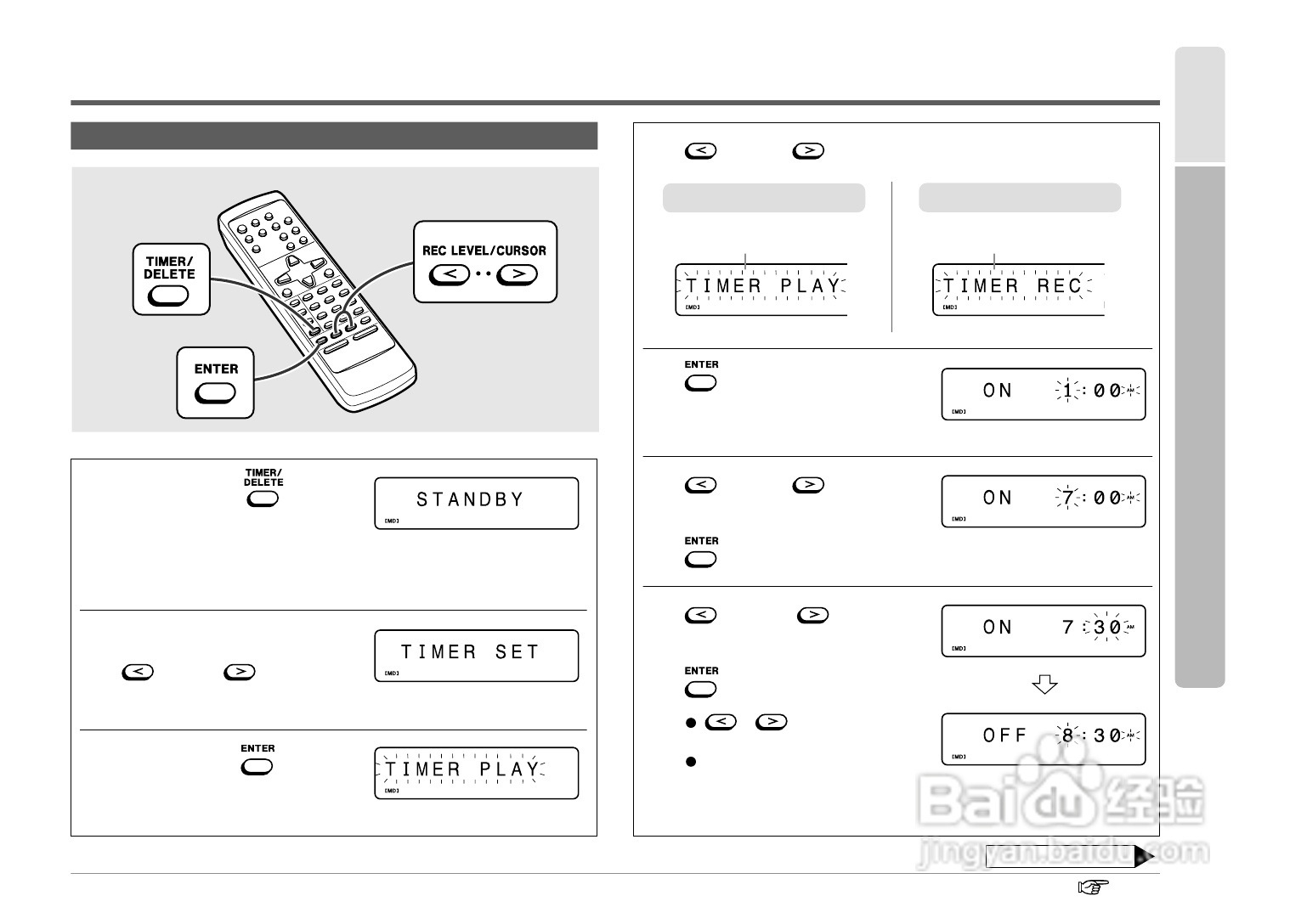 SHARP SD-FX1音响使用说明书:[4]
