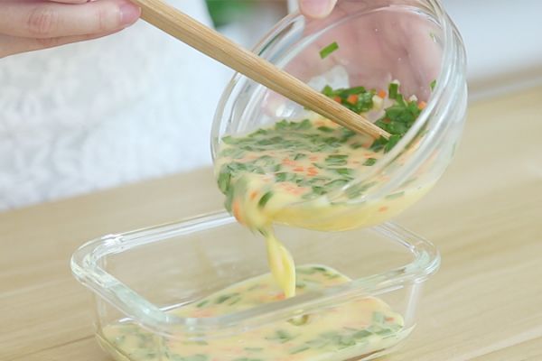 蔬菜奶酪蛋蒸糕