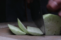 糖醋茄盒的做法