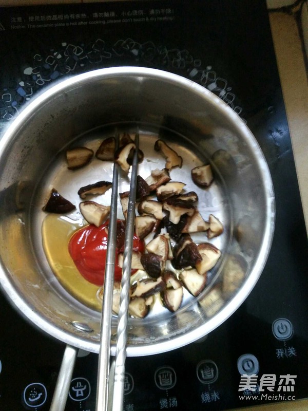 香菇番茄意大利面