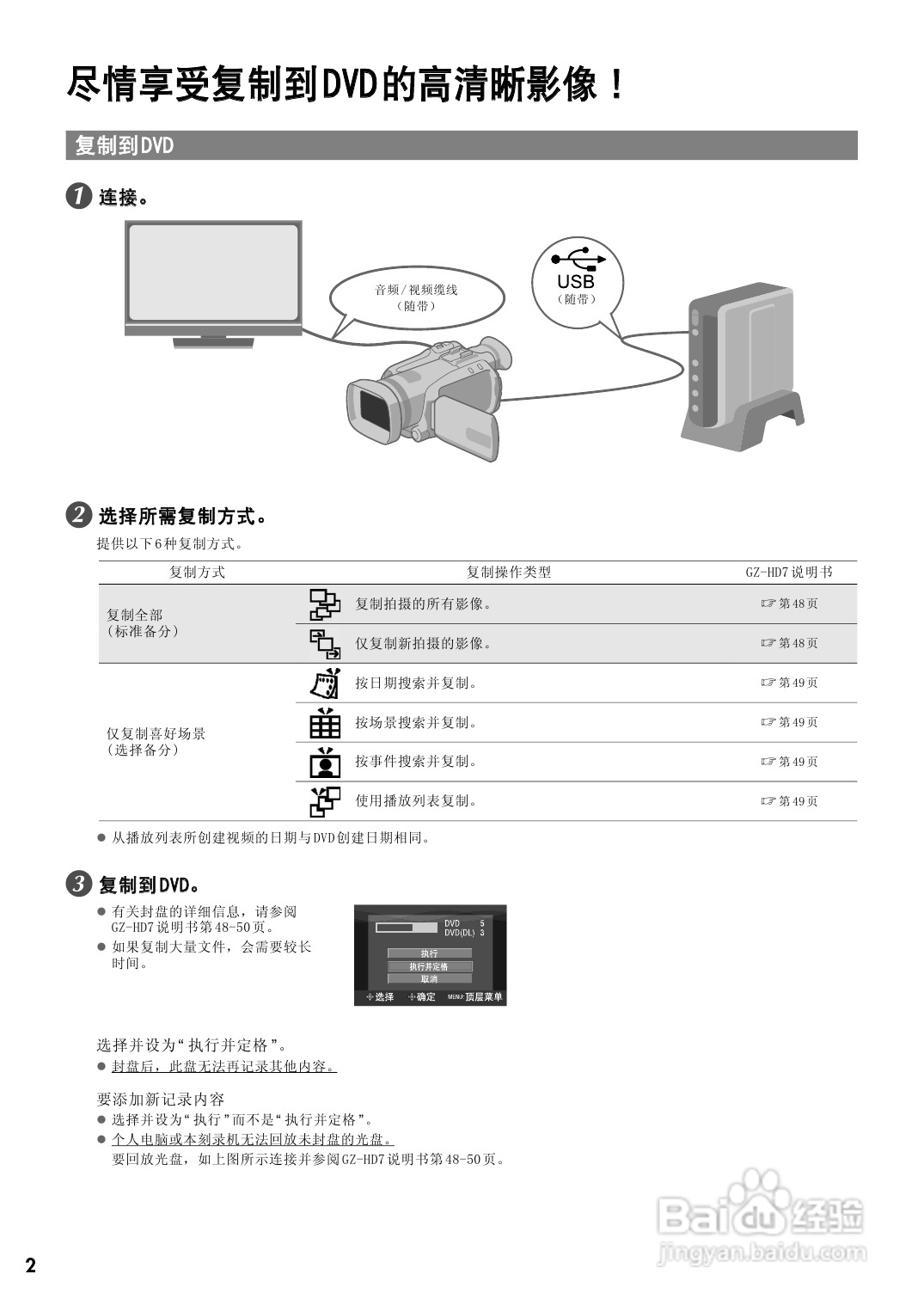 胜利CU-VD40AG DVD刻录机使用说明书:[2]