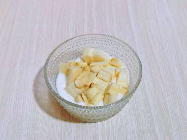 香蕉酸奶三明治
