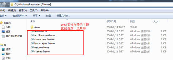 Win7的主题存在哪个文件夹Win7怎么更换主题?