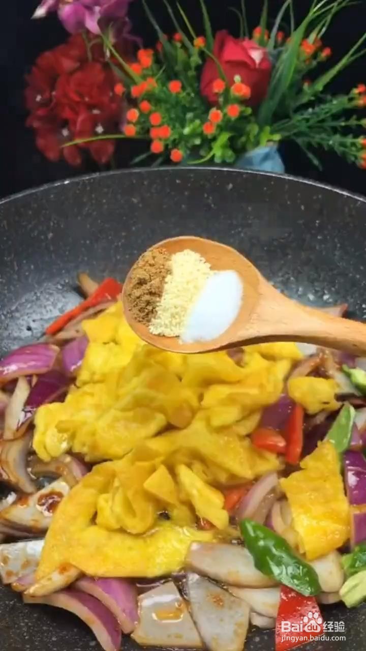 如何制作洋葱炒鸡蛋